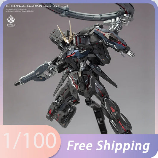 In Stock Mg 1/100 Eternal Darkness Assembly Model Kit St-00 Collection Armamenttactital Series Action Robot Figures Plastic Toy