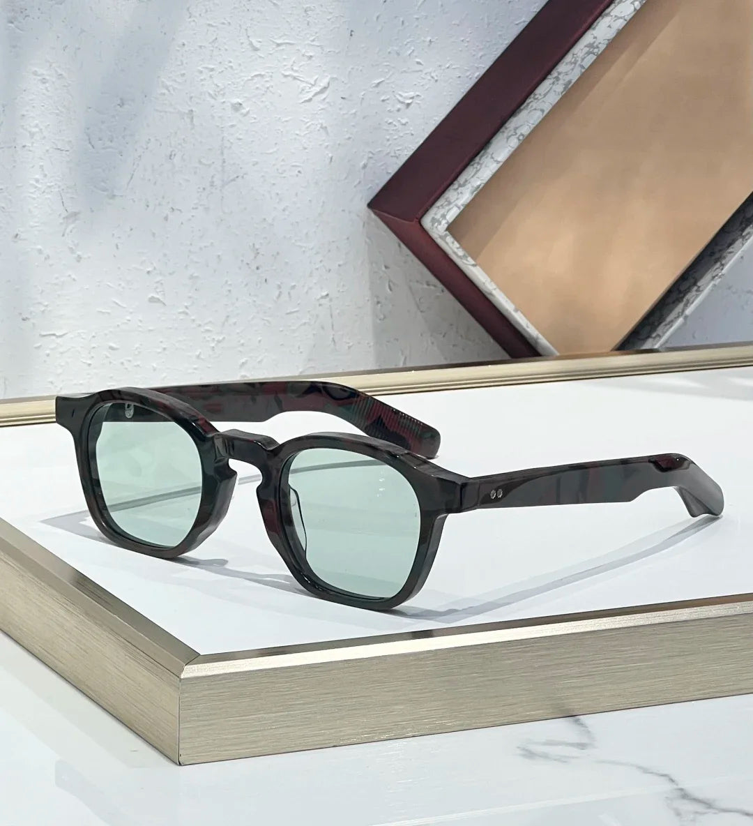 ZEPHIRIN SIZE 44-25 Top Quality Sunglasses for Men Classic Women Luxury Brand Designer sun glasses UV400 With box