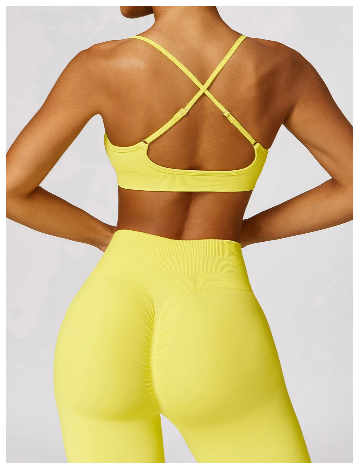 Seamless Flared Leggings Scrunch Sports Leggings Women Gym Yoga Flared Pants