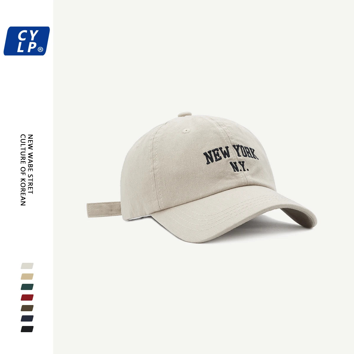 Retro Nostalgia Embroidered Baseball Caps Spring Autumn Women Men Leisure Peaked