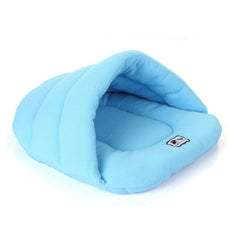 Pet Dog Cave Bed Thick Fleece Warm Soft Slipper Shape Beds for Puppy Cats Tent