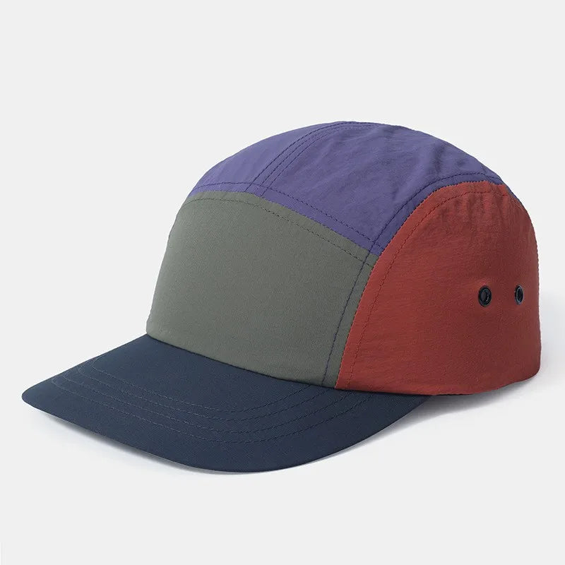Men Women Baseball Cap Trucker 5 Panel Hat Unstructured Snapback Lightweight All Sports for Running Hiking Tennis