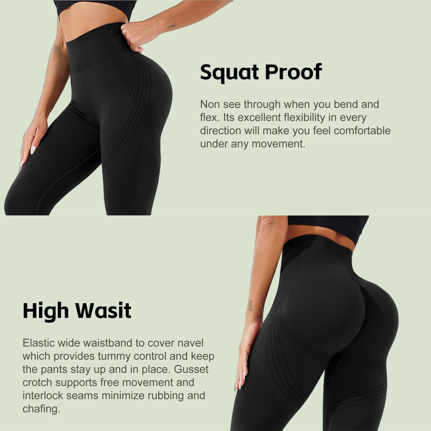 Yoga Leggings Women Fitness Leggings Running Cycling Pants Breathable Sports