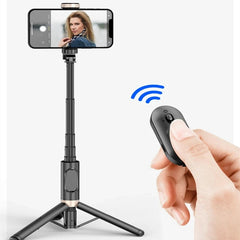 Bluetooth Selfie Stick Foldable Wireless Tripod