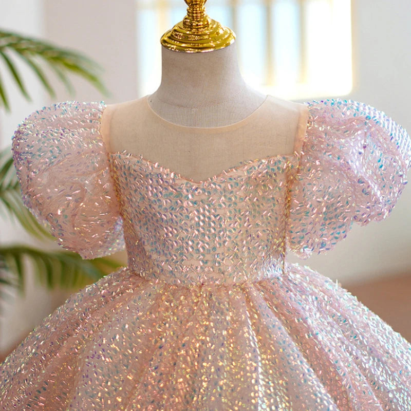 Luxury Birthday Party Dress for Slim Girls Formal Evening Prom Dresses