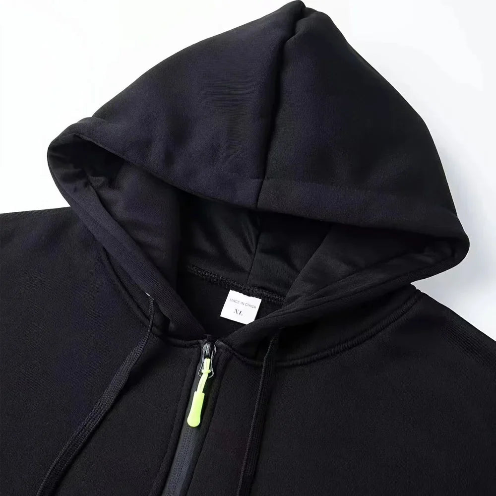 Men's hoodie sets for autumn and winter, featuring casual, fashionable, comfortable and personalized jogging suits and sport pan