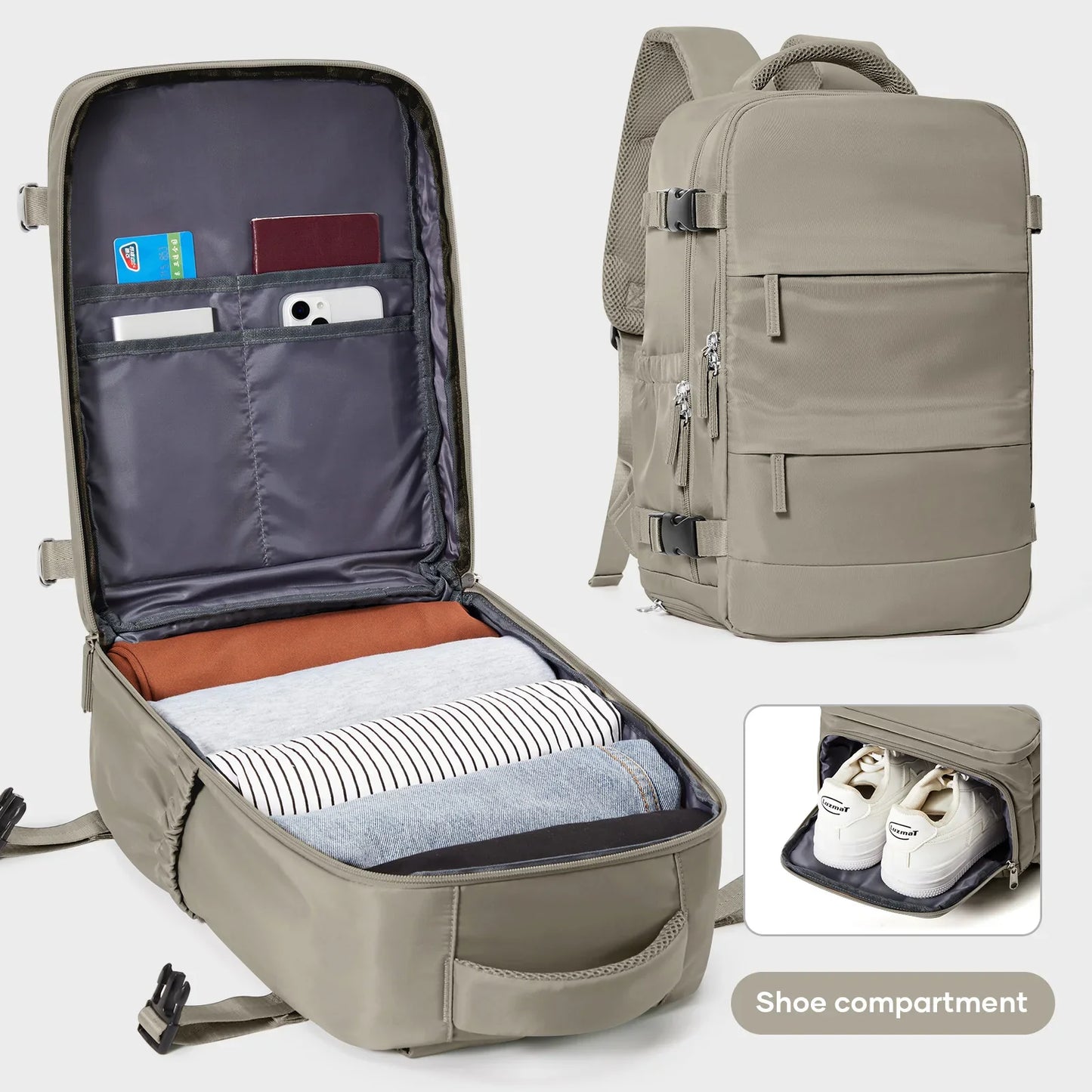 Backpack Travel 40x20x25 Ryanair Fashion Laptop Bag Women Waterproof backpack Cabin Bag Carry ons Notebook Backpack School Bag
