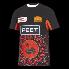 Perth Scorchers 2024_25 Mens Womens Indigenous BBL Jersey Limited Edition T-Shirt Youth Kids The Ashes Cricket Training Tee Tops