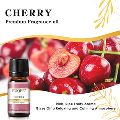 10ml Sweet Fruity Fragrance Oil For Diffuser DIY Soap Candle -Mango Strawberry Cherry Apple Litchi Pineapple Aroma Oils