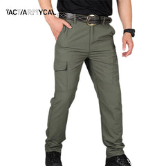 Men Pants Casual Cargo Pants Tactical Trousers Male Plus Size Breathable