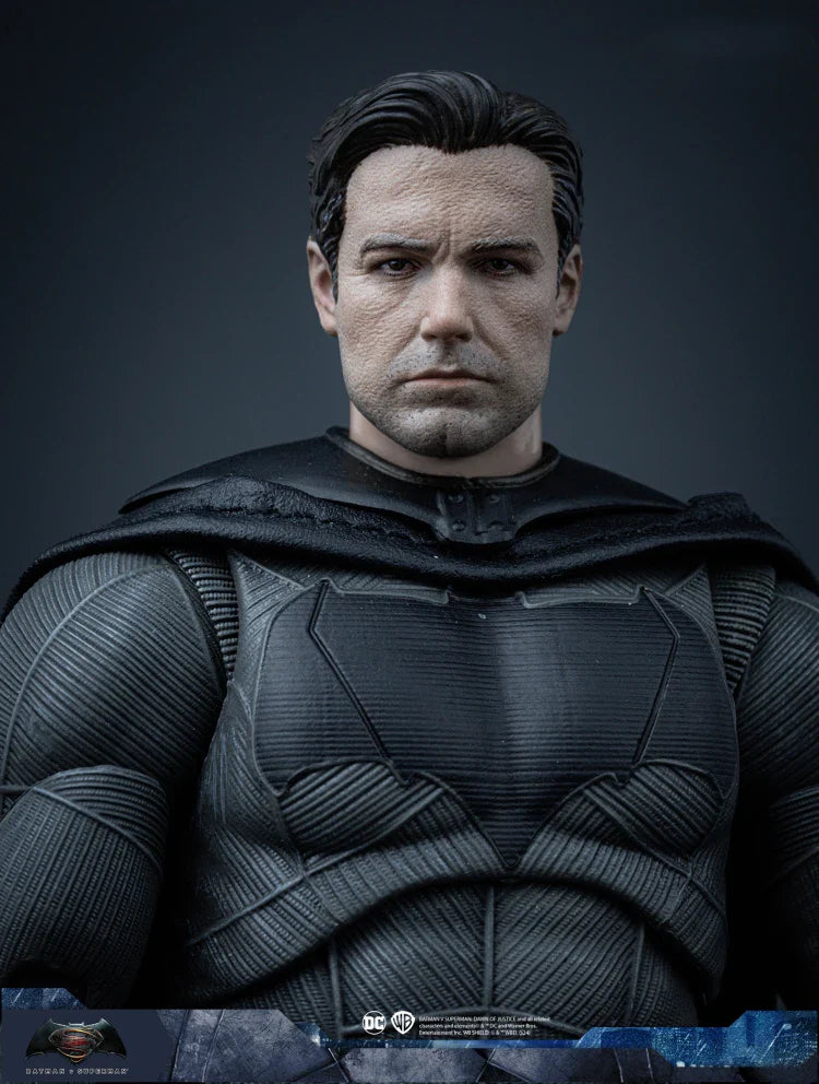 Fondjoy DC Heavy Armor Batman Movie Character Model Light Armor Big Batman 1/9  Action Figures 19cm Collect Ornaments Boy Gifts