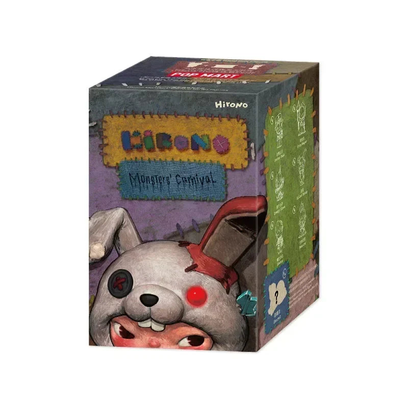 POP MART Hirono Monsters Carnival Series Blind Box Toys Kawaii Anime Action Figure Surprise Guess Bag Mystery Box