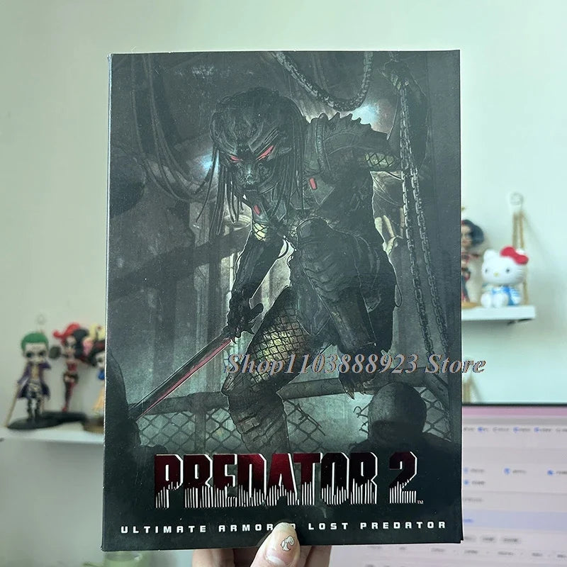 NECA Predator Figrue Ultimate Shaman Elder Armored Lost Warrior Jungle Hunter Snake Vision Predator Alien Figure Model Toy Gifts