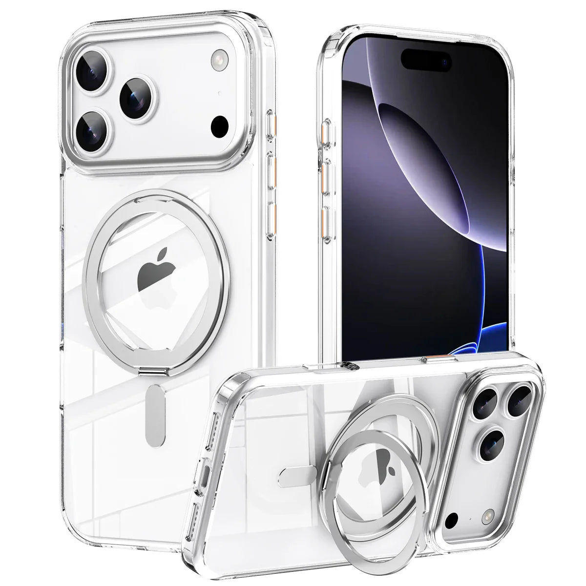 Magnetic Case for iPhone 17 Pro Max Case for iPhone 17 Air  17pro Macsafe Case Shockproof and Dropproof Hard Acrylic Case