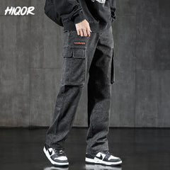 Man Cargo Pants Casual Baggy Pants Outdoor Trousers Men's Work Wear Pantalones