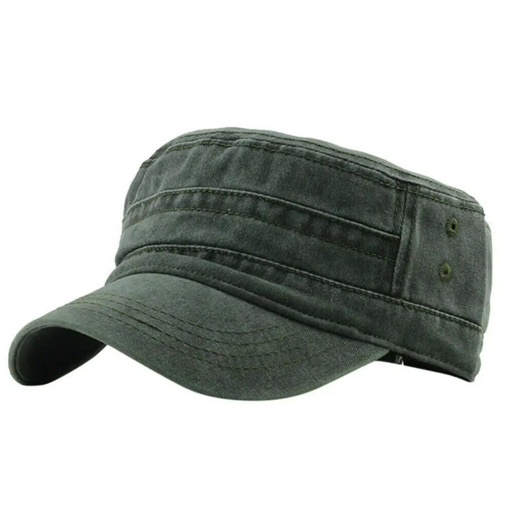 KMKM1PC Camouflage Army Hat Men Women Baseball Cap Camo Military Cadet Combat Fishing Cap