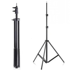 Metal Aluminum Alloy Light Stand Photography Portable Tripod with 1/4 Screw