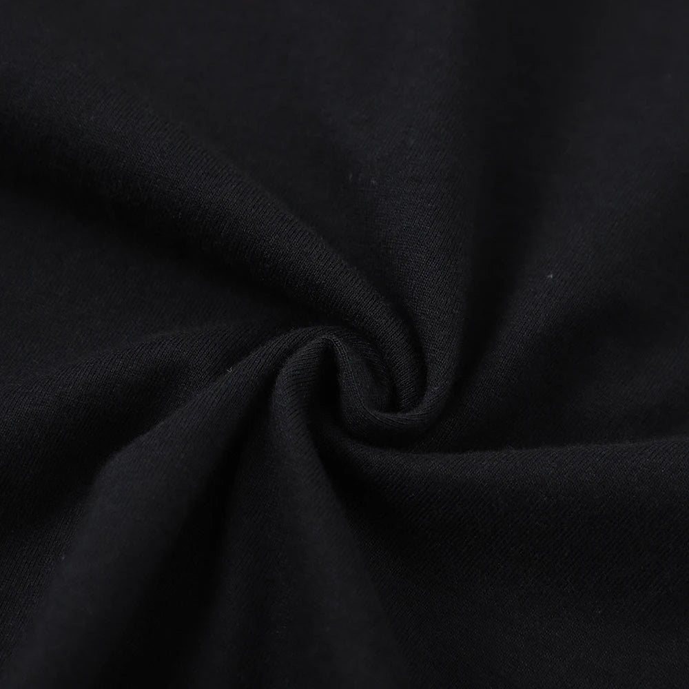 Cat Group Mountain Cartoon Cotton Trendy Summer Travel Mountain And River Cat Line Short Sleeve T-shirt Men Women Trendy Brand