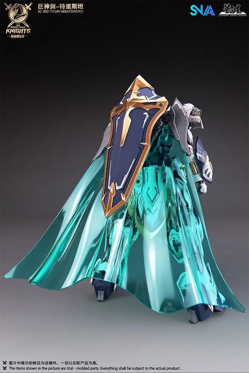 HG 1/144 SNAA SC-002 Titan Greatsword Tristan Assembly Model Kit SC-009 Divine Invoker Percival The Round Table Knights Figure