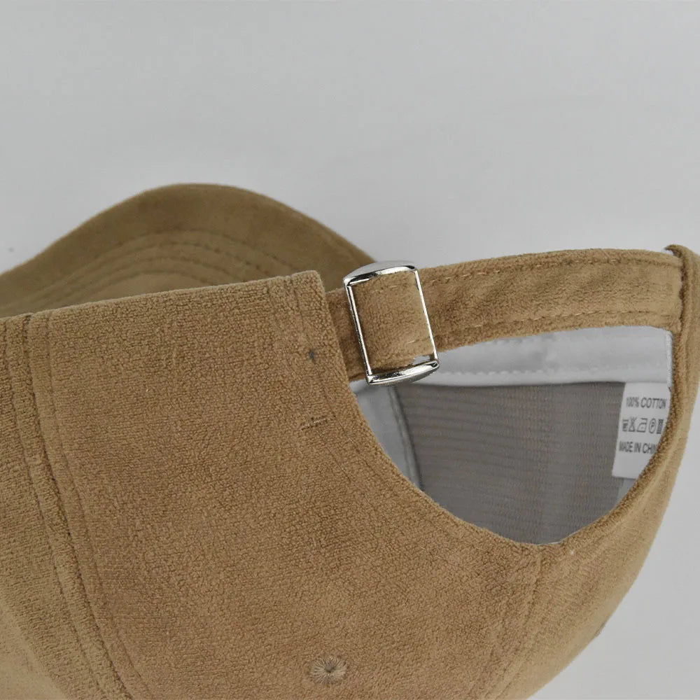 Solid Suede Retro Baseball Caps For Men Women Spring Autumn Street Snapback