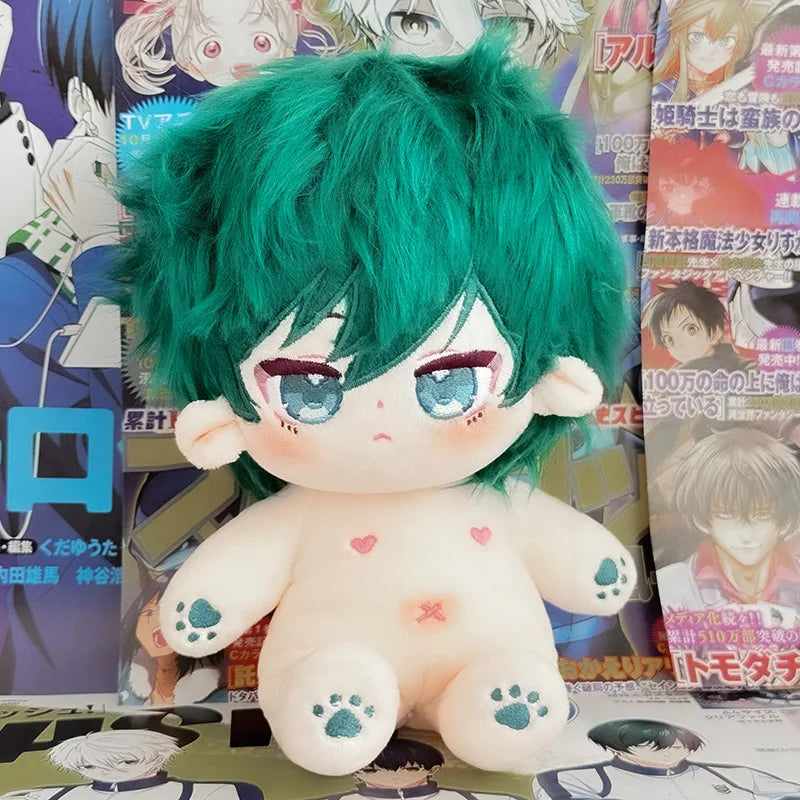 20cm Anime Football Game Blue Prison Baby Plushie Dolls Toys Idol Changeable Clothes Cospslay Cartoon Doll  Fans Collection Gift
