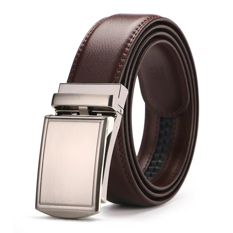 Plus Large Size 170 160 150 140 130cm Men Belt Automatic Belts Leisure Fashion Ratchet Belts for Men Jeans Pants Waist Waistband