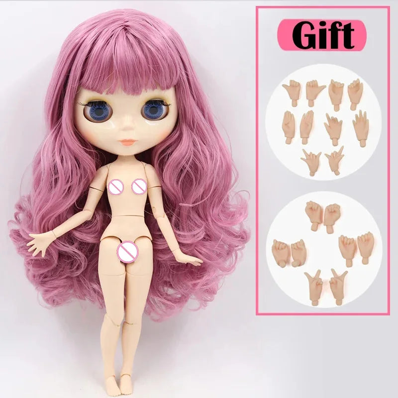 ICY DBS Blyth Doll White Skin Joint Body 1/6 BJD Special Price OB24 Toy Gift