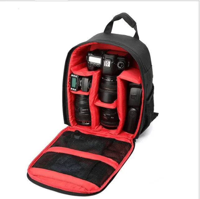 Outdoor Wear-resisting DSLR Digital Camera Video Backpack Waterproof Multi-functional Breathable Photograph Camera Bags Box Bags