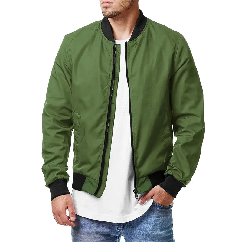 Military Jacket Men's Slim Bomber Jacket Spring Autumn R Men Outerwear Coat Male