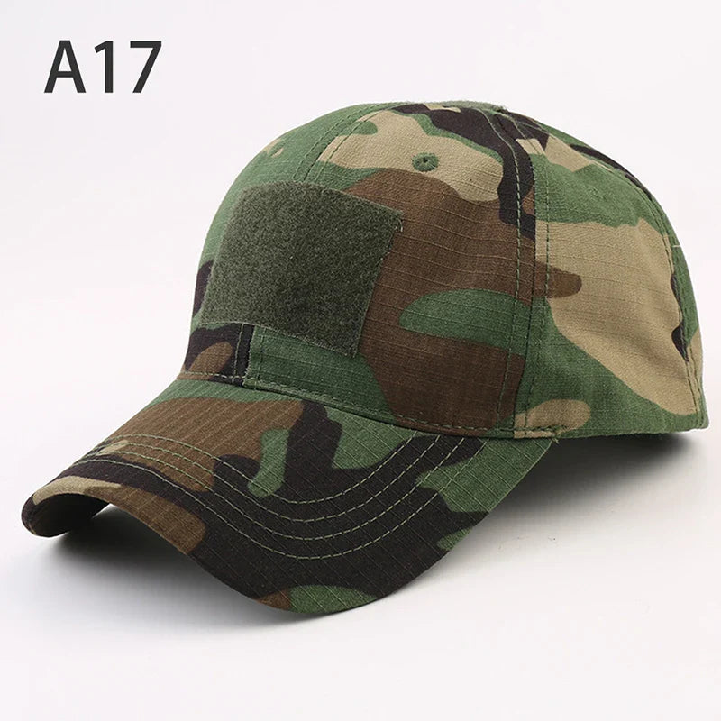 Baseball Caps Camouflage Tactical outdoor Soldier Combat Paintball Adjustable Hat