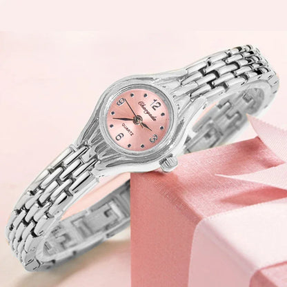 Ladies Gold Plated Watch Women Bracelet Quart Wristwatch Girl Analog Feminino Relojes Hour Luxury Watches Saati Clock