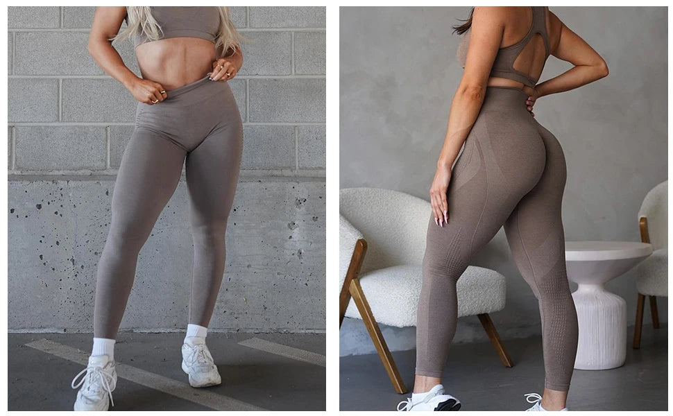 Contour Seamless Leggings Women Scrunch Butt Gym Leggings Yoga Clothing