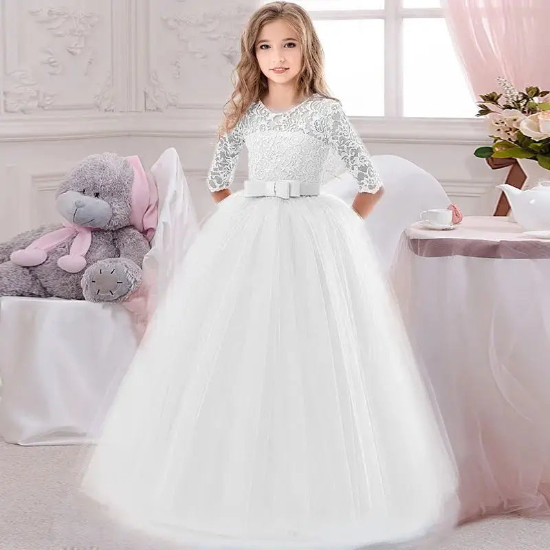 Children Princess Girls Party Wear Kids Christmas Dress Girl's Birthday Dress Baby
