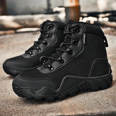 Brand Men Boots Tactical Military Boots Outdoor Hiking Boots Winter Shoes