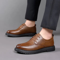 Golden Sapling Formal Derby Shoes Fashion Men's Dress Oxfords Casual