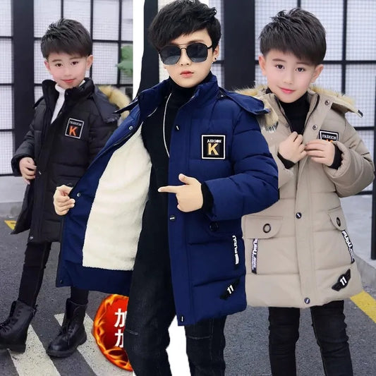 Very Keep Warm Winter Boys Jacket Teenager