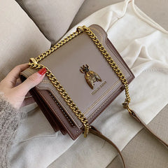 Brand Women Handbag Retro Bee Female Shoulder