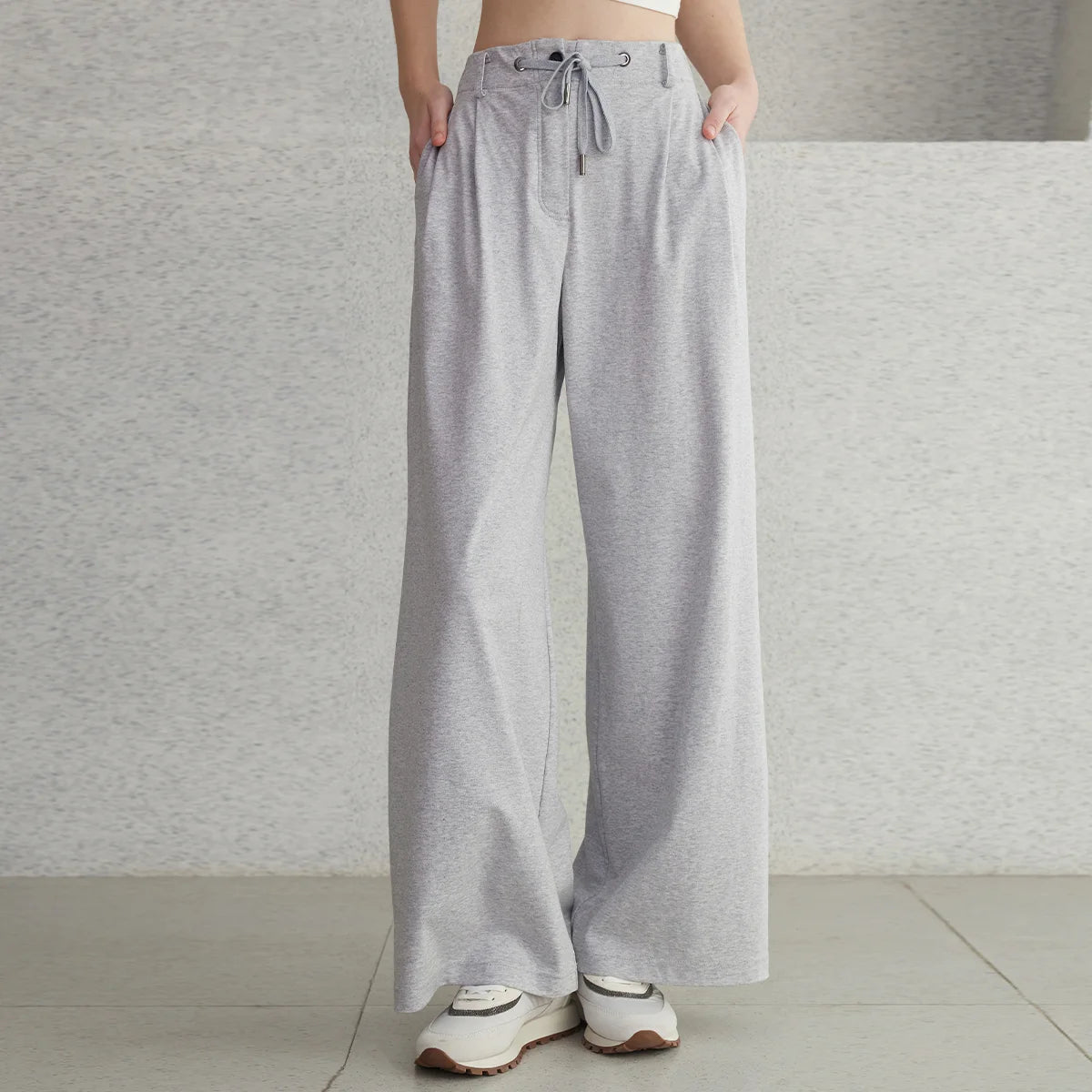 Clothing Combed Cotton Pants Sweatpants Womens Clothing Ladies Trousers Loose