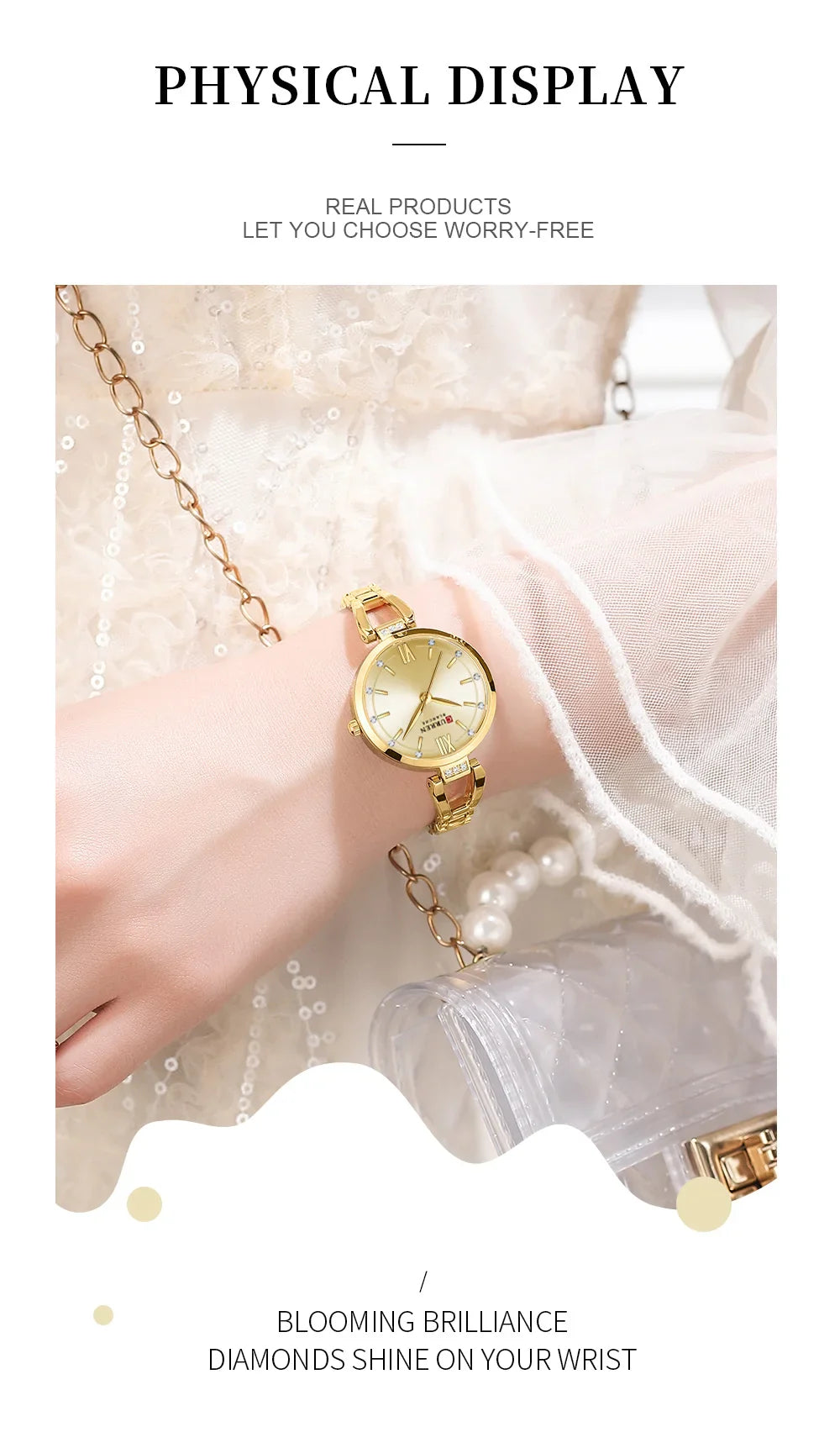 Curren 9092 Luxury 30mm Gold Watch For Woman Diamond Ladies Quartz Watch Waterproof Stainless Steel Women часы женские наручные