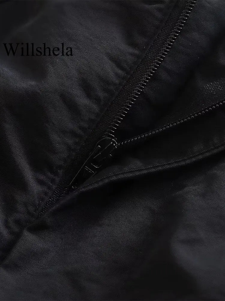 Women Fashion Parachute Cargo Pants Vintage Jogging Trousers