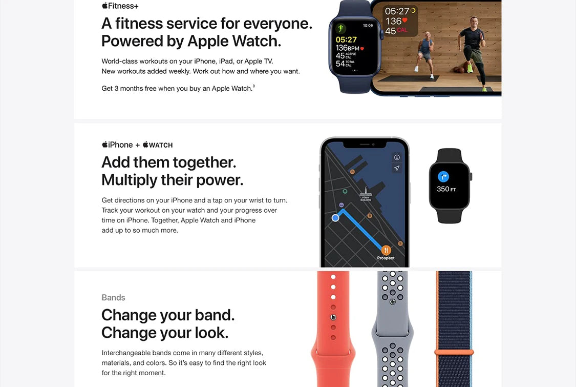 100% Original Apple Watch Series 6 40mm 44mm GPS Apple Watch S6 Aluminum Case with Sport Band iOS SmartWatch