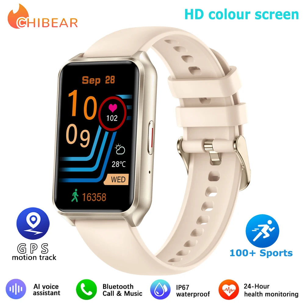 HD Bluetooth Call Smart Watch Men's Bracelet Fashion Women Smart Watch Android IOS