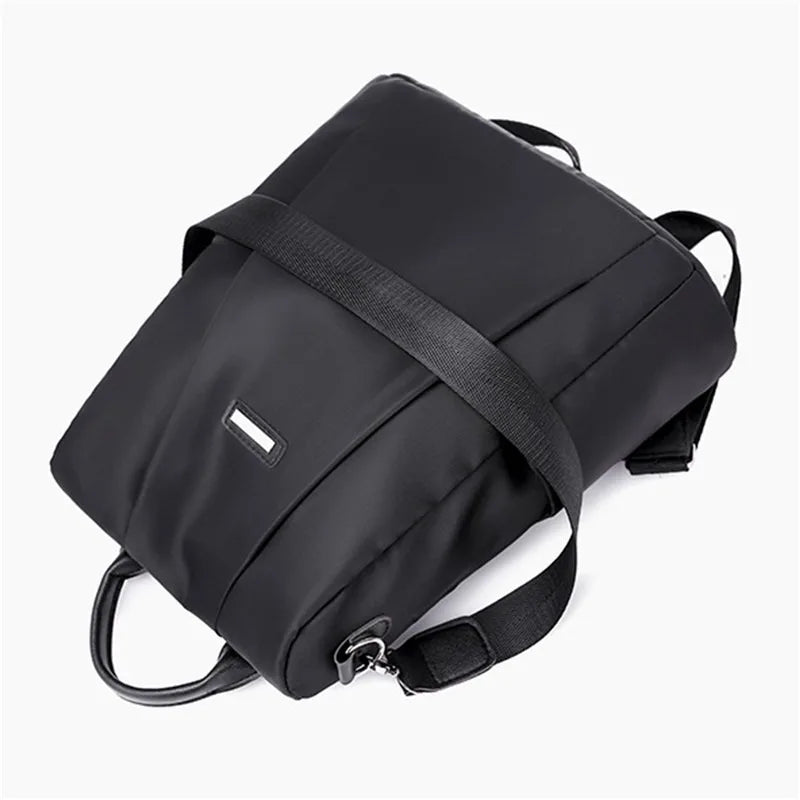 Casual Oxford Backpack Women Black Waterproof Nylon School Bags For Teenage Girls High Quality Fashion Travel Tote Packbag