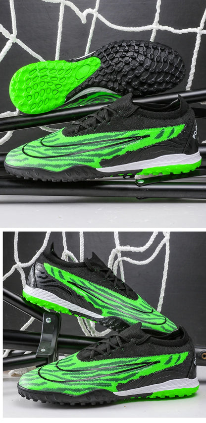 Soccer Shoes For Men Original Outdoor Sports Training Football Boots TF/FG Kids