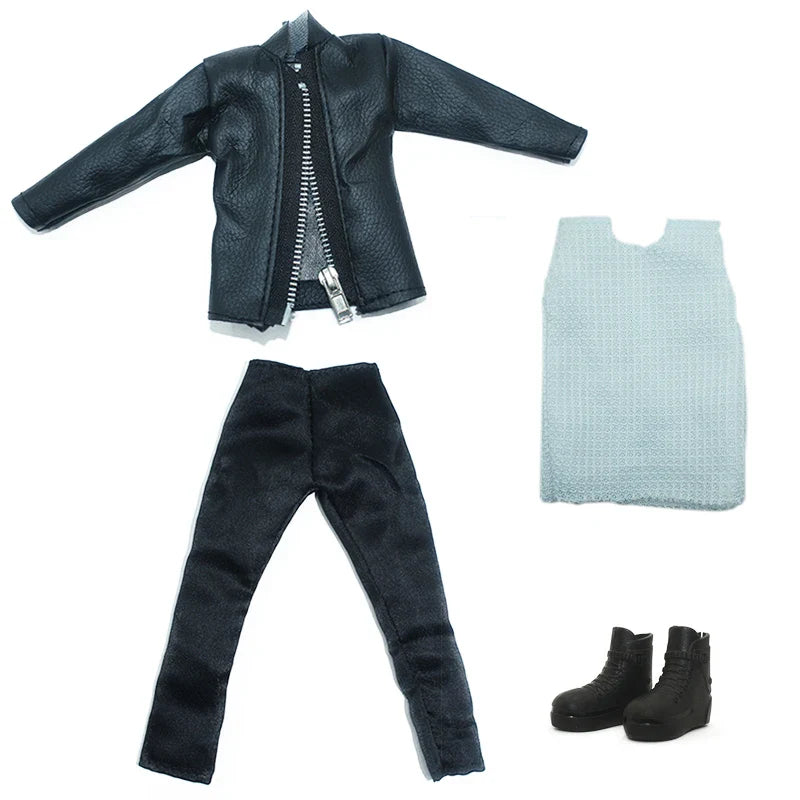 Quality 1/6 Doll Clothing Casual Wear Handmade Clothes Outfit For 29CM Ken Prince Doll Accessories DIY Doll Suits Coat Decors