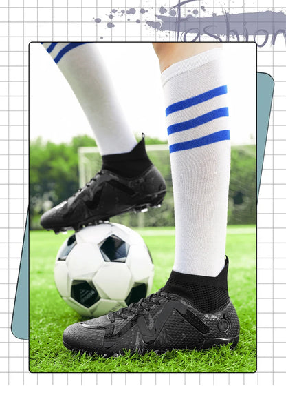 Men's Football Boots Professional Society Football Boot Outdoor Sports Kids Turf Soccer