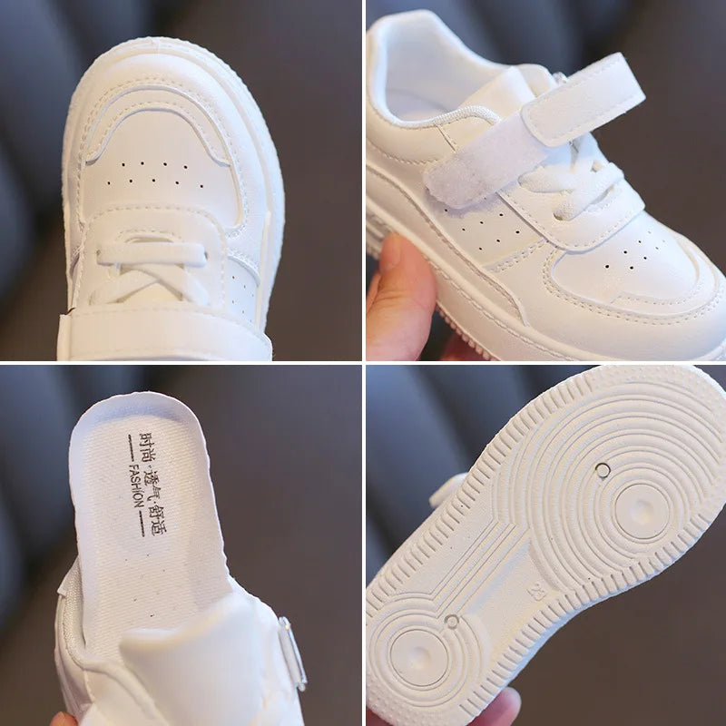 zapatillas Girl shoe spring Autumn Boy White Shoe Casual Running kid Shoe Anti Slip