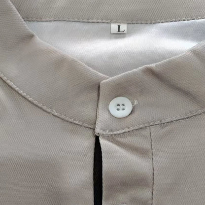 Spring Summer Men Casual Short Sleeve Stand Collar Polo T Shirt Men Sport Golf Polo Shirt Letter Print Slim Fit Polo Tops