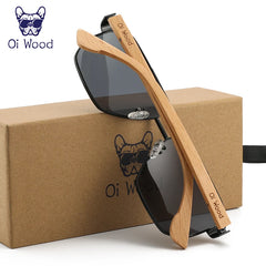 Sunglasses For Men Women Square Metal Sun Glasses Blue Lens