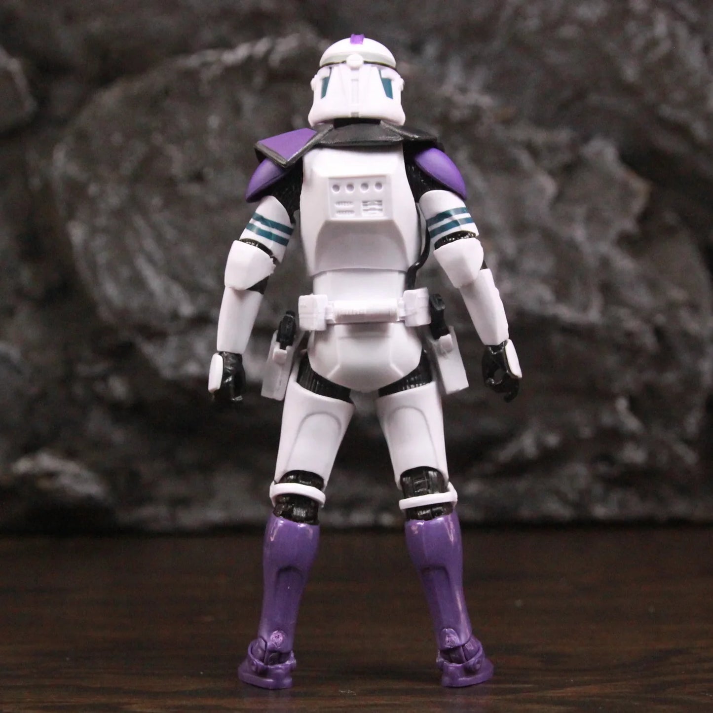New Body 187th Legion Purple Phase II P2 ARF Trooper Rocket Team Leader 6" Action Figure Mace Windu Republic Grand Army Clone